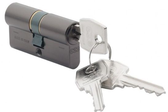 Profile cylinder AGB 600 40-40, blackened