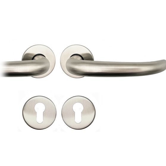 INDIA 3114 (Amor) handle set with roses PZ, class 3, st.steel