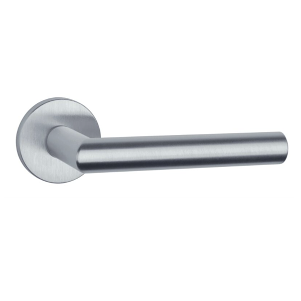 AT ARABIS R BAC handle set with round roses, satin chrome