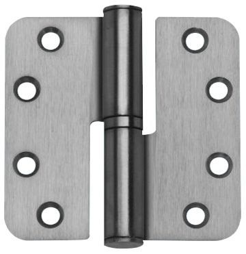 RD807 hinge 89x89, stainless steel, right