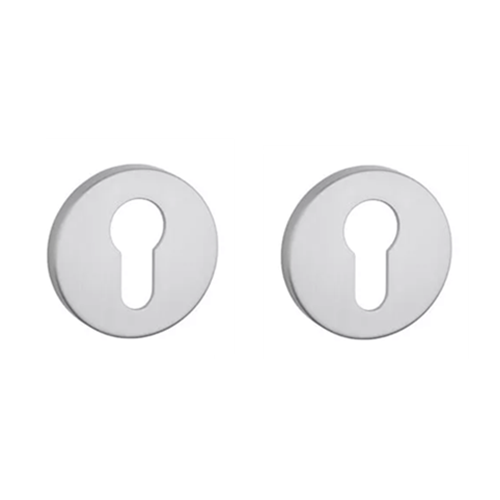 PZ apvalios rozetės Ø 52mm, storis 5mm, matinė chromas