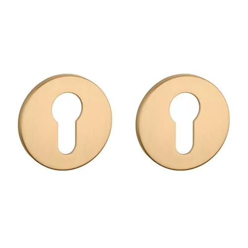 PZ apvalios rozetės Ø 52mm, storis 5mm, matinė auksas