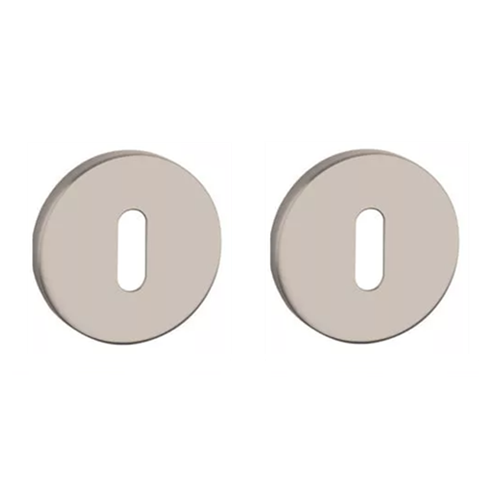 APRILE R BB apvalios rozetės, 5 mm, nikeliuota