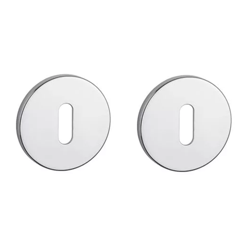 BB apvalios rozetės Ø 53mm, storis 7mm, poliruotas chromas