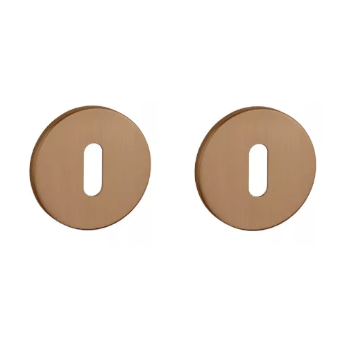 APRILE R BB apvalios rozetės, 5 mm, vario PVD matinis