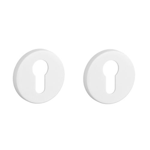 APRILE R PZ round roses, 7mm, white