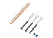 Fastening set for ASL handle/backplate set, door thickness 99-118 mm