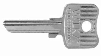 Key template S150 for cylinder 1400A/1405A, shortened profile