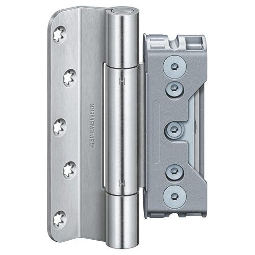 Exterior handle set (3 hingeds) BAKA Protect 4049 3D MSTS, stainless steel matt