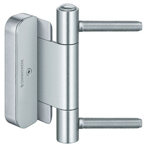 Entrance door hinge BAKA protect 2010 2D MSTS (with security pin), light galvanized