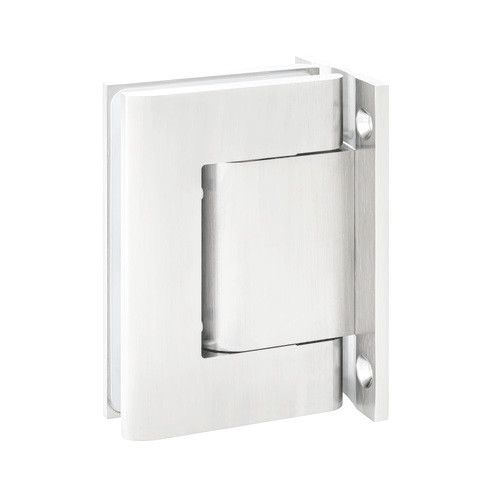 BL 8010 SOL Double-sided hinge for solid glass doors, wall/glass, matt white RAL9016 (095)