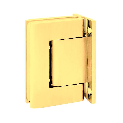 BL 8010 Adjustable hydraulic double-sided hinge, wall/glass, PVD polished gold (016)