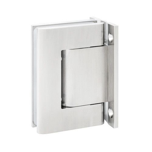 BL 8010 SOL Double-sided hinge for solid glass doors, wall/glass, silver tone, natural anodized (002)