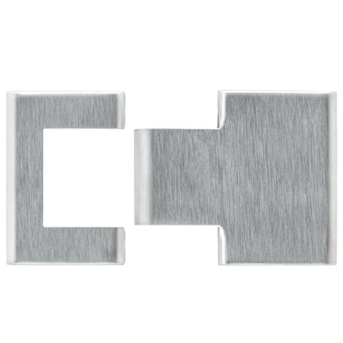 BILOBA covers for hinge 8015BTJC, stainless steel (031)