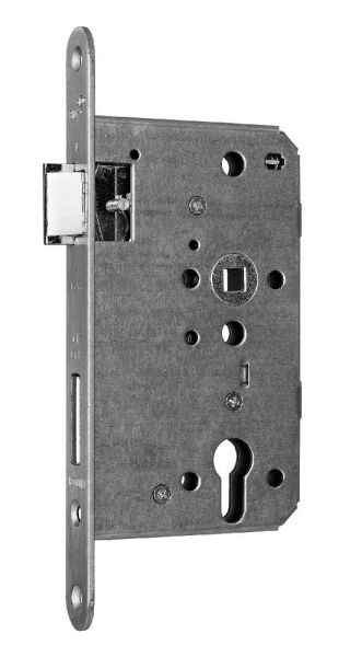 Mortise lock 1000 for fire doors PZ 65/72/20, st.steel, RIGHT