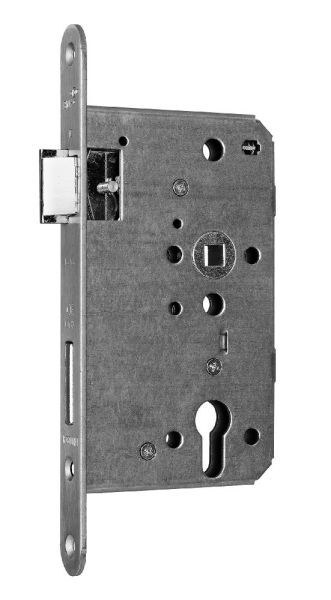 Įleidžiama spyna 1000 durims atsparioms ugniai  PZ 65/72/24/9, nerūdijantis plienas, DEŠINĖ, pakuotė 25 vnt.