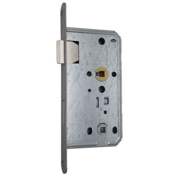 Mortise lock 300 WC 65-78-20, st.steel, RIGHT