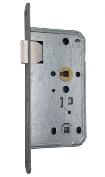 Mortise lock 300 WC 55/78-20, stainless steel, right