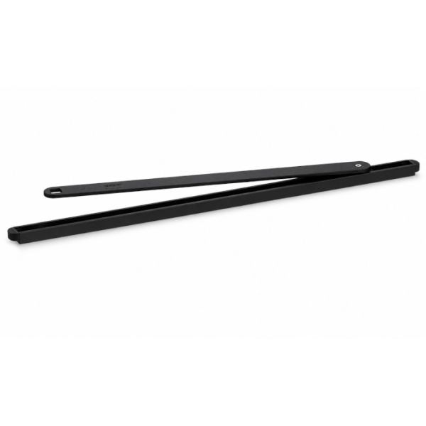 BOXER kreipiamoji bėgelė be fiksavimo funkcijo, 12x20x440 mm, juodas RAL9005
