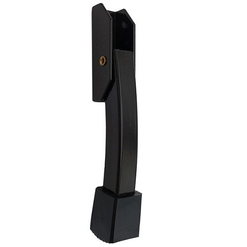 Doorstop KWS 1076, dark brown enamel