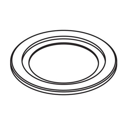 HAWA 17326 Rosette for floor-mounted sleeve 13787