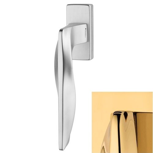 AQUA DK window handle, polished gold