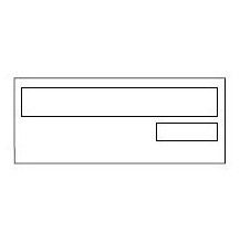 Letter plate 370 mm with flap, RAL tone on request