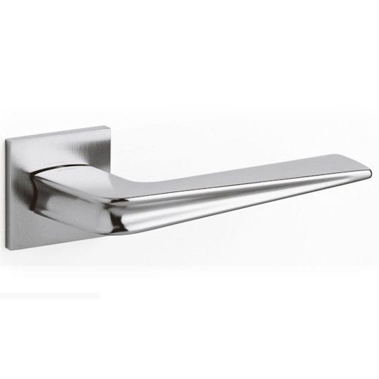 CHEVRON rankenos/ rozetės rinkinys BAC, matinis chromas