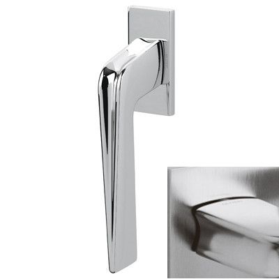 Lango rankena CHEVRON, matinis chromas