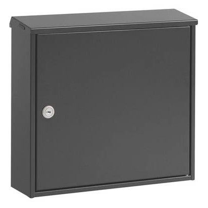 Letterbox CHICAGO, 355x346x100mm, anthracite RAL7016