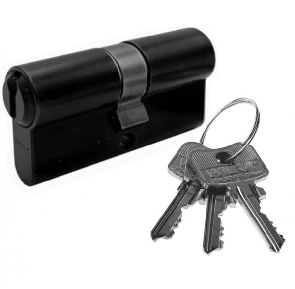 1400 A 35-35mm, black, profile cylinder. WILKA