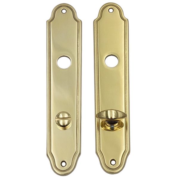 CLIO plokštelė WC 78 mm, poliruotas žalvaris