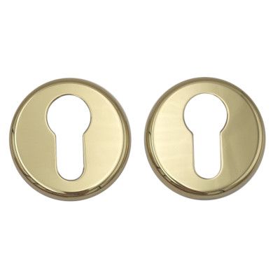 Rozetės PZ CLASSIC, poliruotas žalvaris