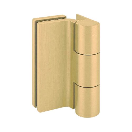 CO 8682 Sieninis/stiklinis vyris viso stiklo durims, matinis auksas (017)