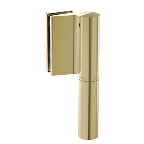 EV 835E10 N SOL Glass door hinge wall/glass, opening angle 180°, matt gold (017), LEFT