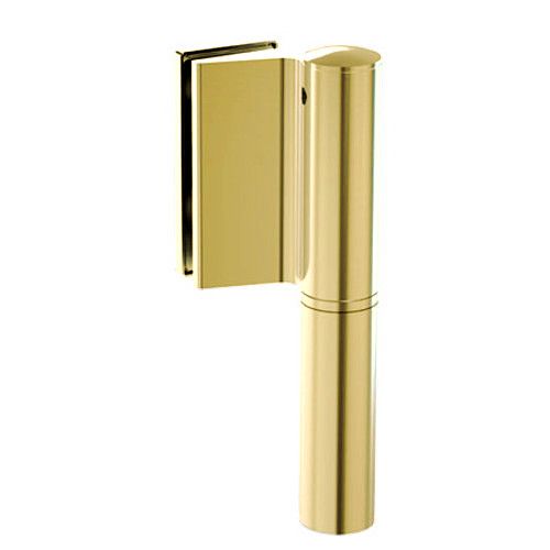 EV 835E10 N SOL Glass door hinge wall/glass, opening angle 180°, PVD polished gold (016), RIGHT