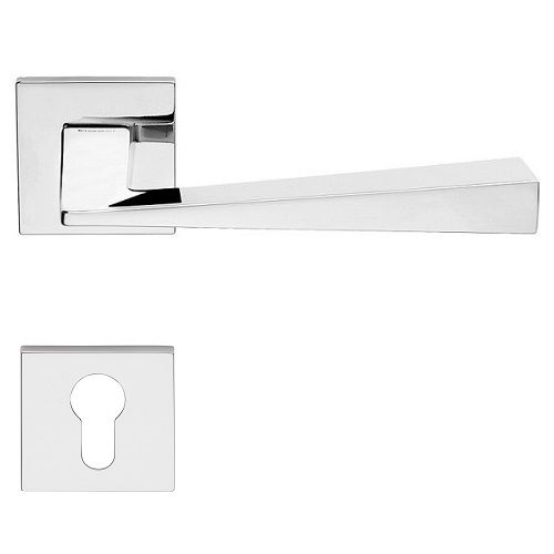 CONICA ZINCRAL rankenos rinkinys su rozetėmis 024 grt.PZ, poliruotas chromas