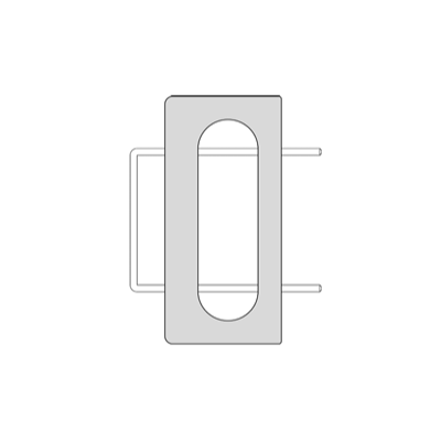 Routing template insert FRES 01 - AN 140/160/180 3D