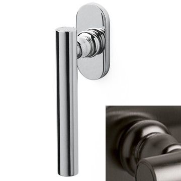 Window handle DOLCE VITA K243B, anthracite PVD, satin (US)