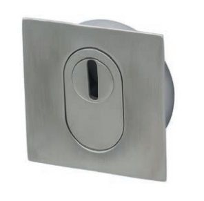 Kvadratinis apsauginis lizdas, frezuotas, nerūdijantis plienas