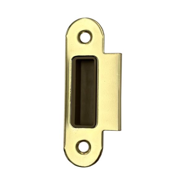 Strike plate AGB EASY-matic EVO 40mm, polished brass