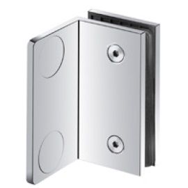 Glass fastener IN.05.305, wall/glass, polished st. steel