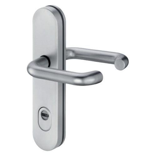 EUROPA ZA FS security backplates ES-2 (RC3) with double lever handles 103Z, PZ/72/9mm, EN179, st.steel