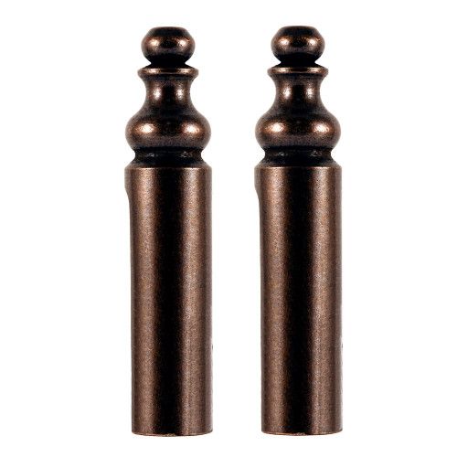 Hinge cover EXACTA 3D ZK decorative, 14mm, bronze