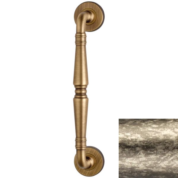 FLORENZIA pull handle 210, roses 103, aged iron