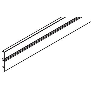 HAWA FORTE Add-on panel, aluminium anodized, 3000 mm