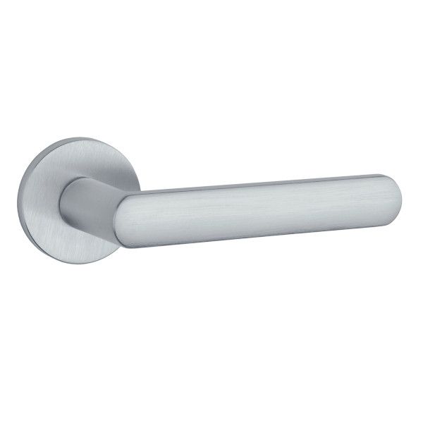 FRAGOLA handle/rose set BAC, round roses, 7mm, chrome-plated satin