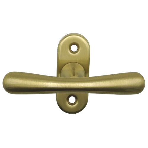 GARDA T- shaped window handle, satin chrome