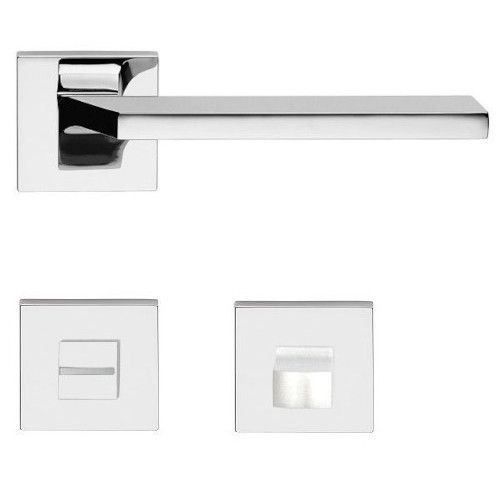 GIRO ZINCRAL rankenos rinkinys su rozetėmis 024 grt.WC 234 NT, poliruotas chromas