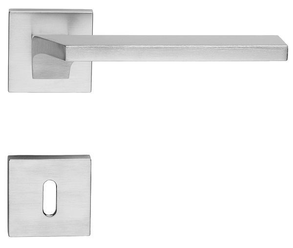 GIRO ZINCRAL rankenos rinkinys su rozetėmis 024 grt.BB, matinis chromas